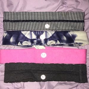 Lululemon headbands Pack of 4